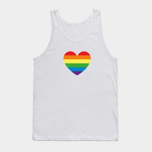 LGBT | Gay Pride Rainbow Heart Tank Top